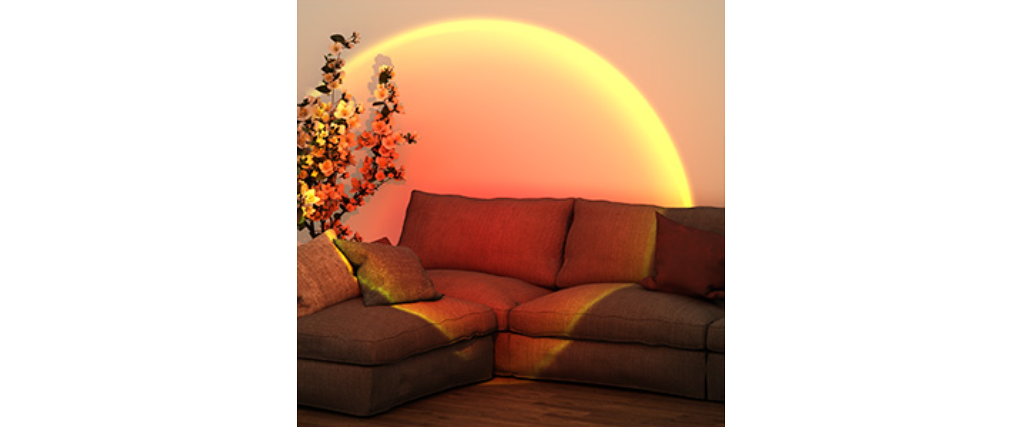 sunset lamp home living room decoration
