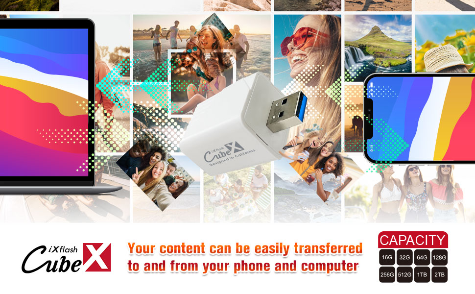 PioData iXflash Type A Easy to Transfer to Computer