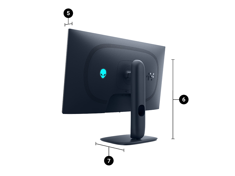 Alienware AW2725D USB-C OLED Gaming Computer Monitor