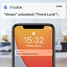 Smart Notifications   Get instant alerts every time when someone try to unlock your Smart Lock. You