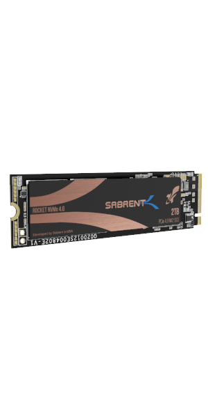 Sabrent 2TB ロケット Nvme PCIe 4.0 M.2 2280ハイパフォーマンスの