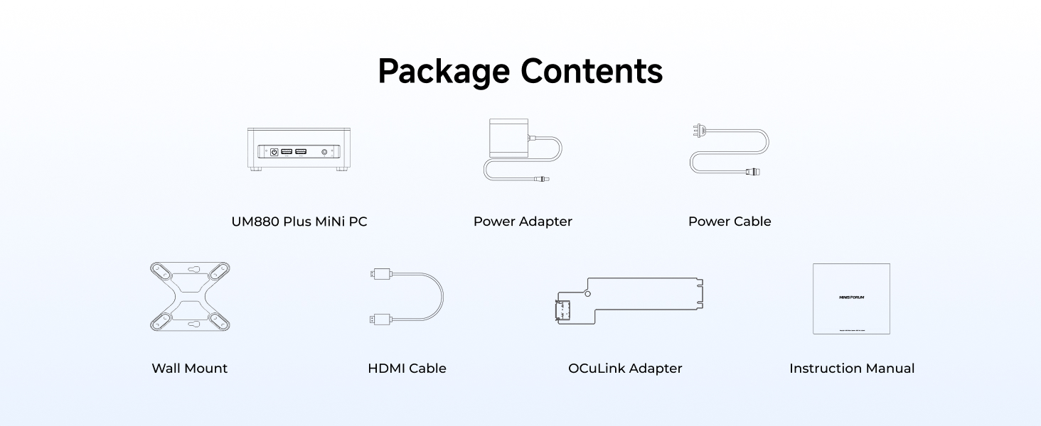 MINISFORUM UM880 Plus Mini PC