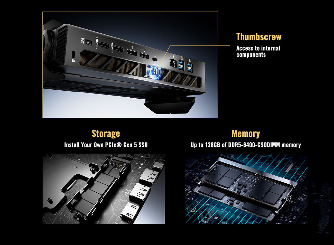ASUS ROG NUC 16 Edition 20 Gaming Mini PC