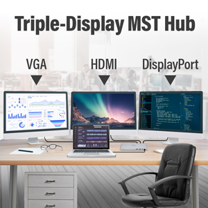 MST, hub, docking, Type-C, PD charging, power delivery, 4K Ultra HD, universal, Fast Role Swap