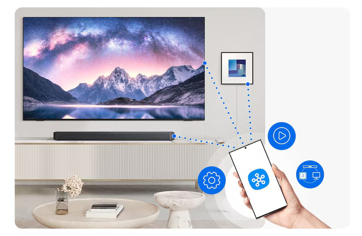 Samsung HW-Q800F Q-Series Dolby Atmos Soundbar with Subwoofer