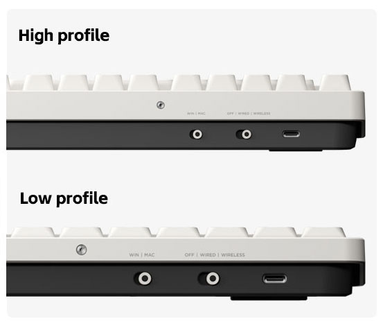 NuPhy Node75 High-Profile Wireless Mechanical Keyboard