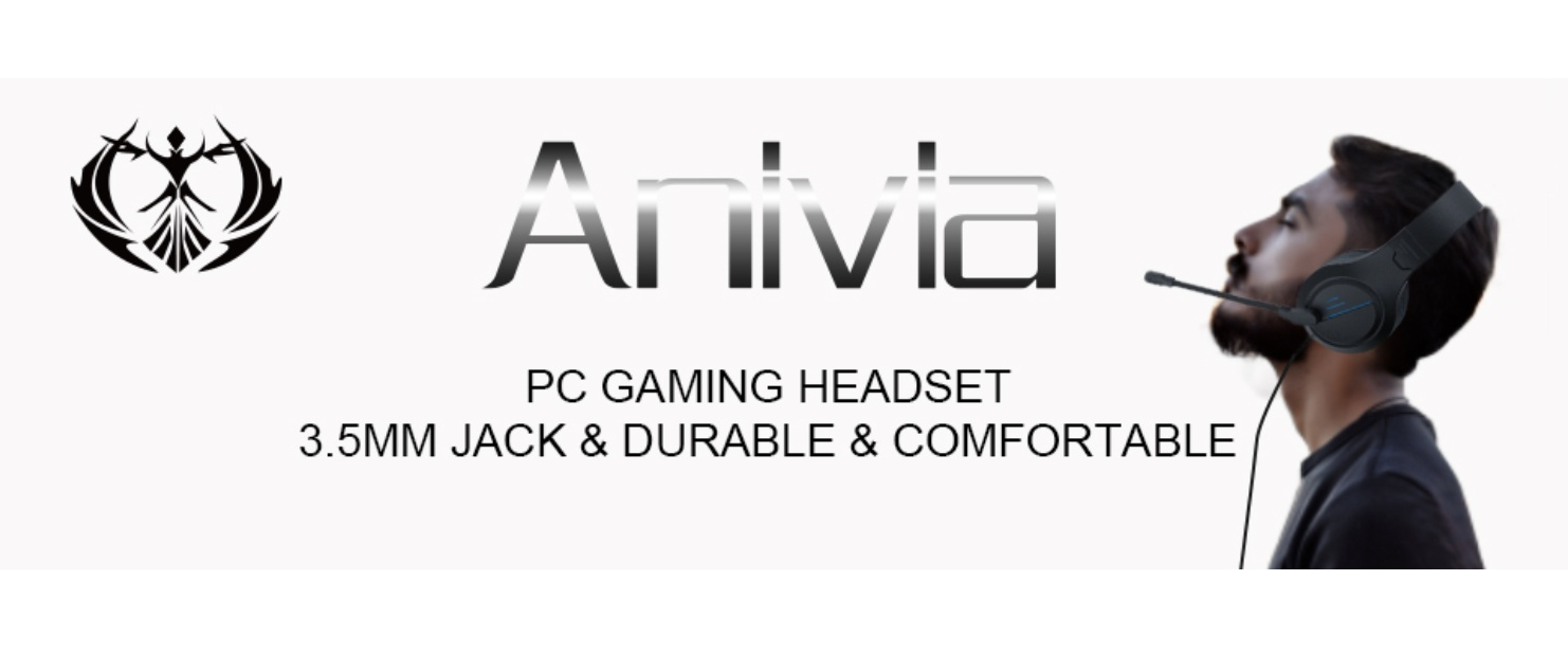 Anivia brand banner gaming headset