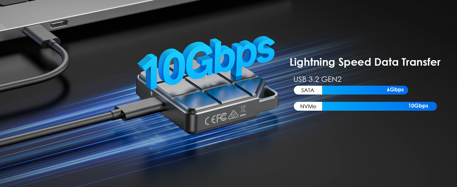 NVME SATA SSD Enclosure