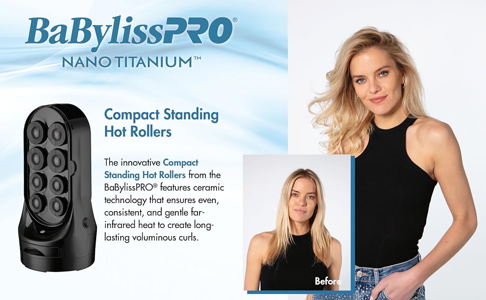BaBylissPRO Compact Standing Hot Rollers
