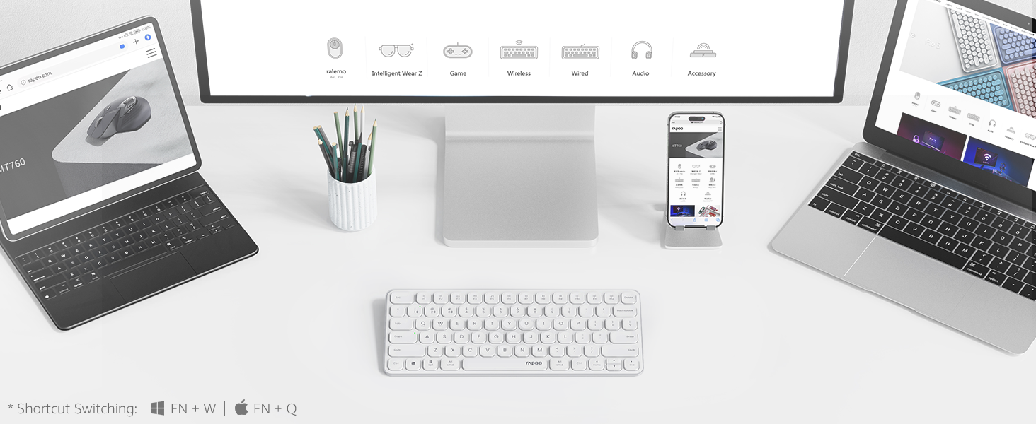 Easily hop across 4 devices
