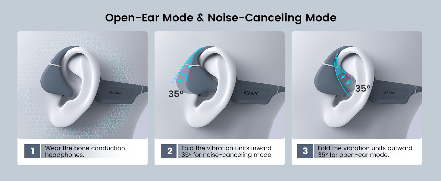 NANK Runner Diver2 Pro Open-Ear Sport Wireless Bluetooth Swimming Headphones
