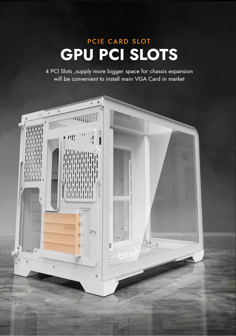 darkFlash L280M, Micro-ATX PC Gaming Case with Dual Real-Time Display