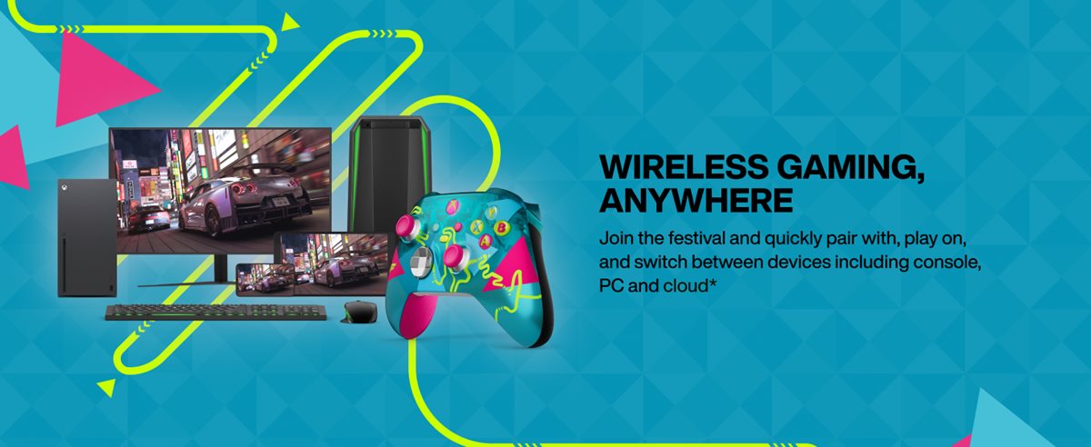 Xbox Wireless Gaming Controller | Forza Horizon 6 Limited Edition-3