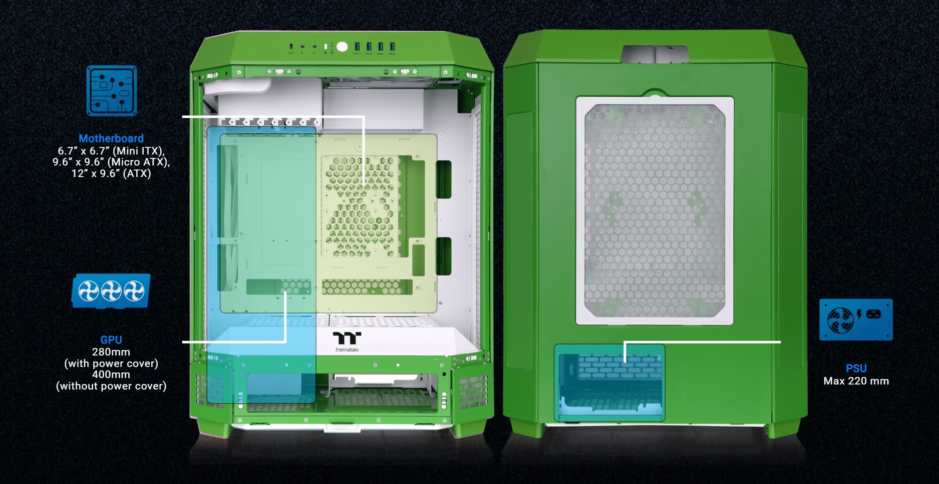 Thermaltake Tower 600 Mid Tower Chassis