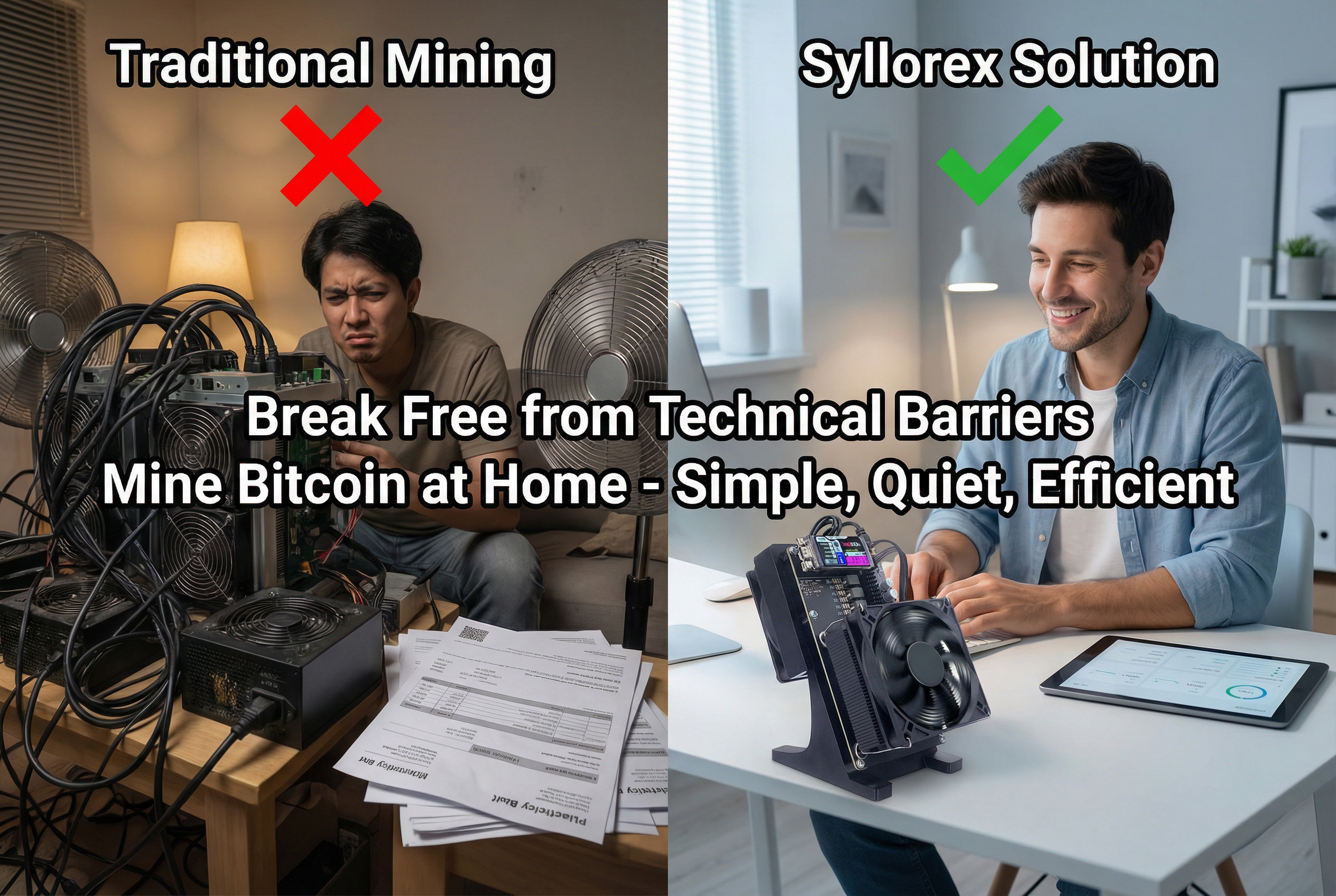 quiet and compact size