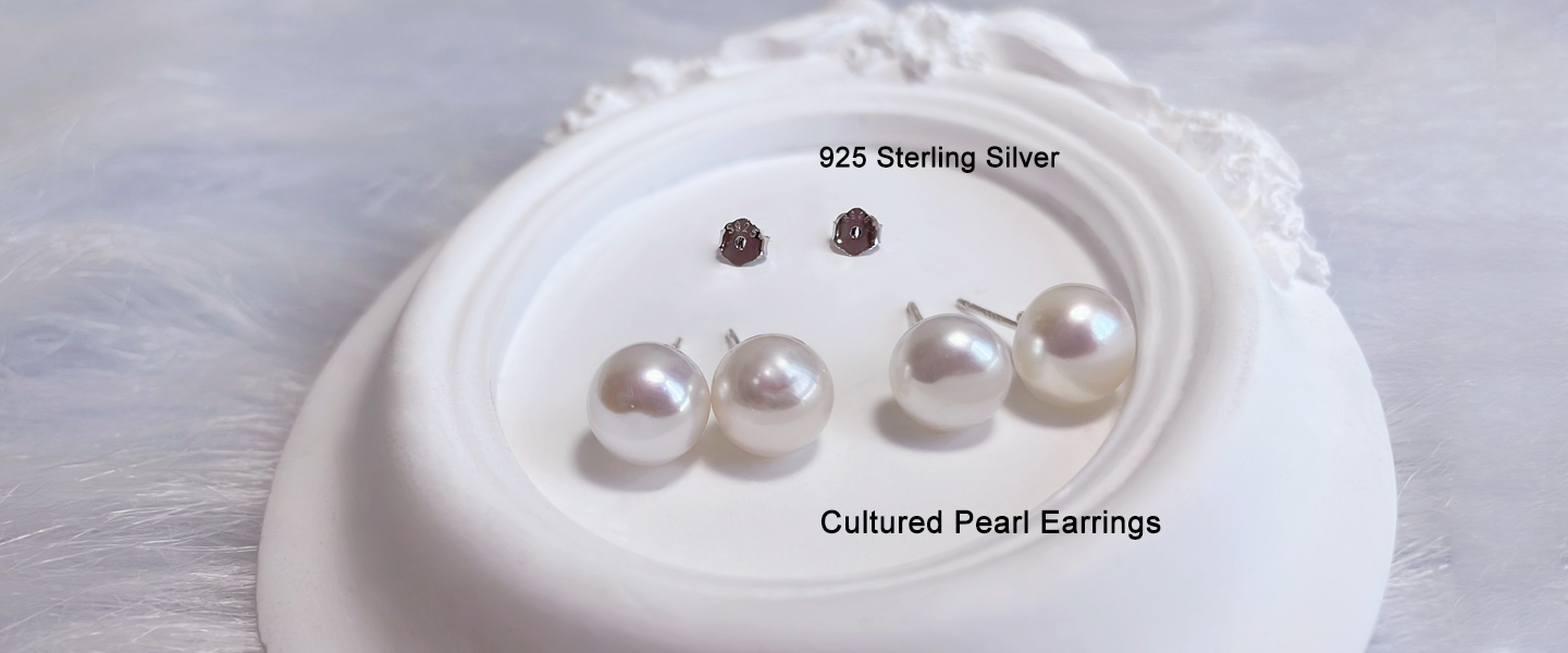pearl earrings