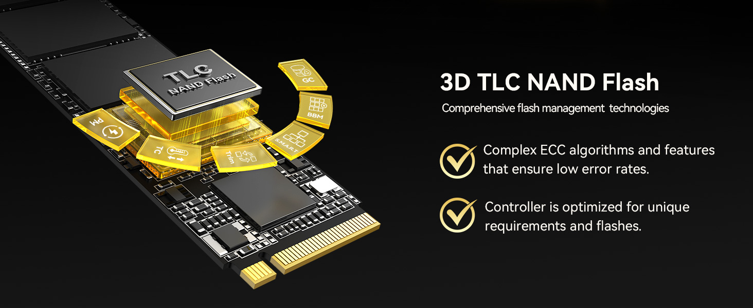 Superior TLC NAND