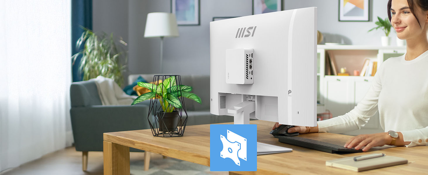 MSI PRO MP273W E14A Full HD monitor for both work and gaming 