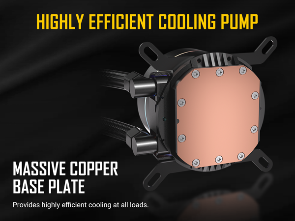 Antec Luna 360 ARGB AIO Liquid CPU Cooler