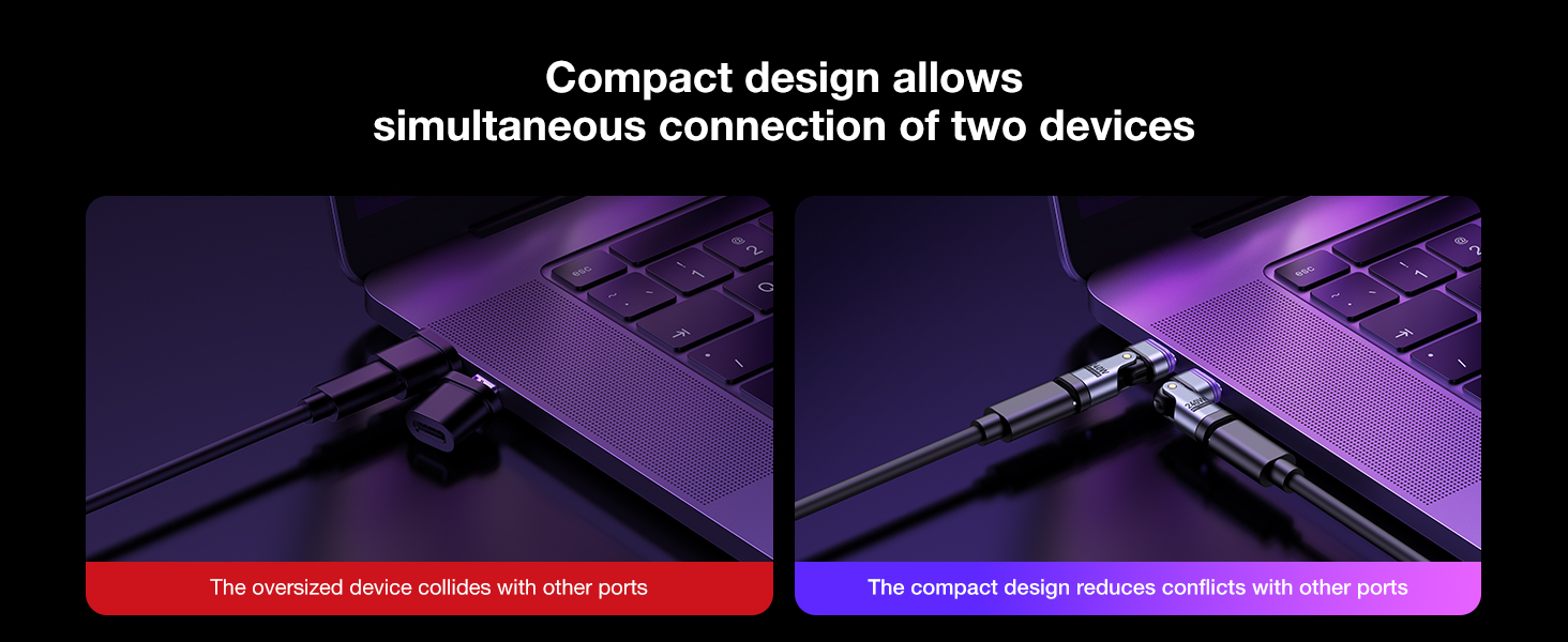 16Pin 240W USB C Magnetic Adapter/USB C 90 Degree Adapter