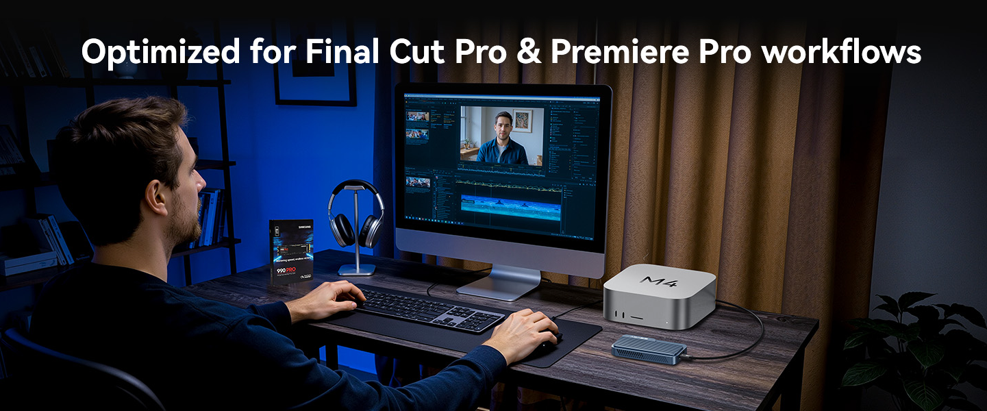 Optimized for Pro Workflows