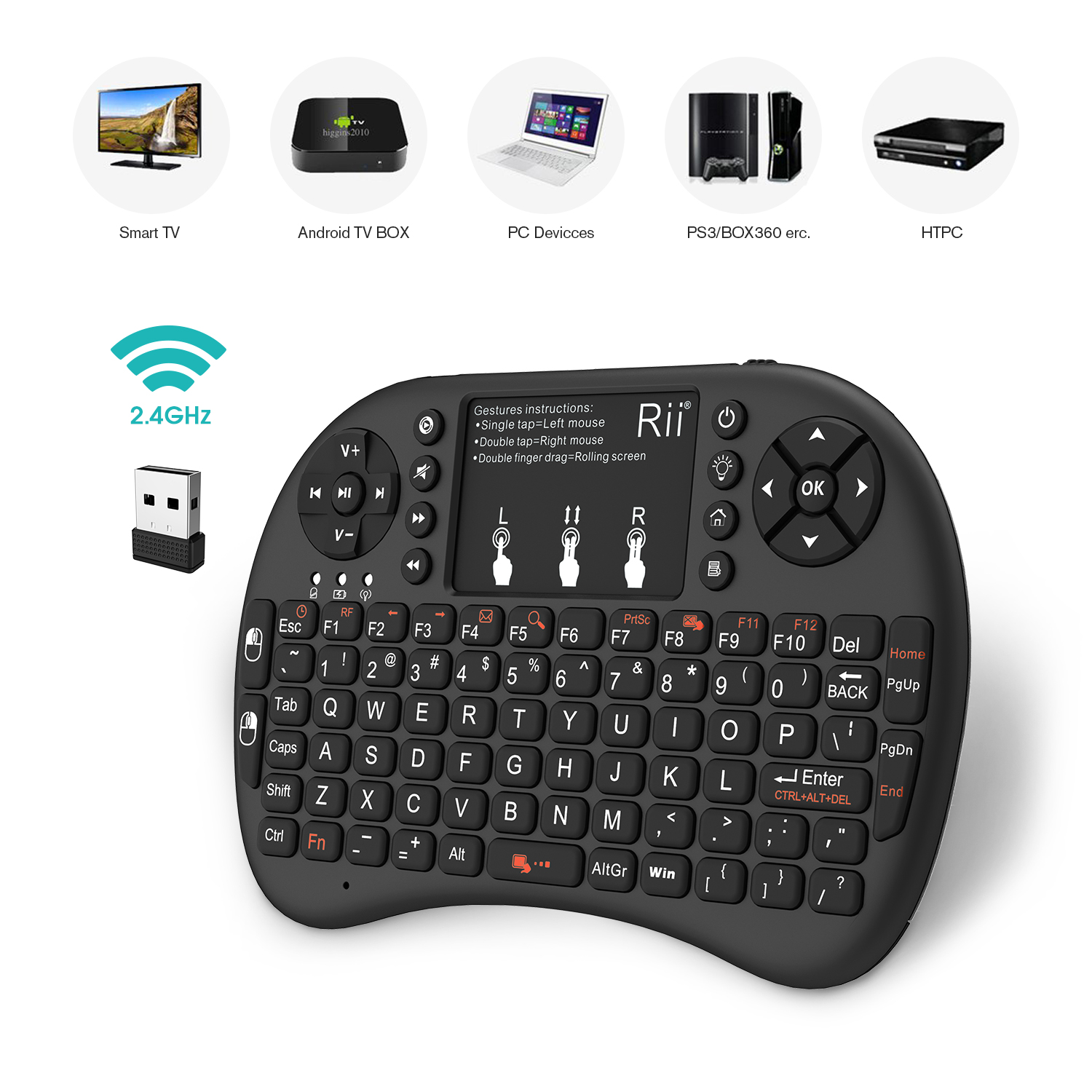 Mini Wireless Keyboard