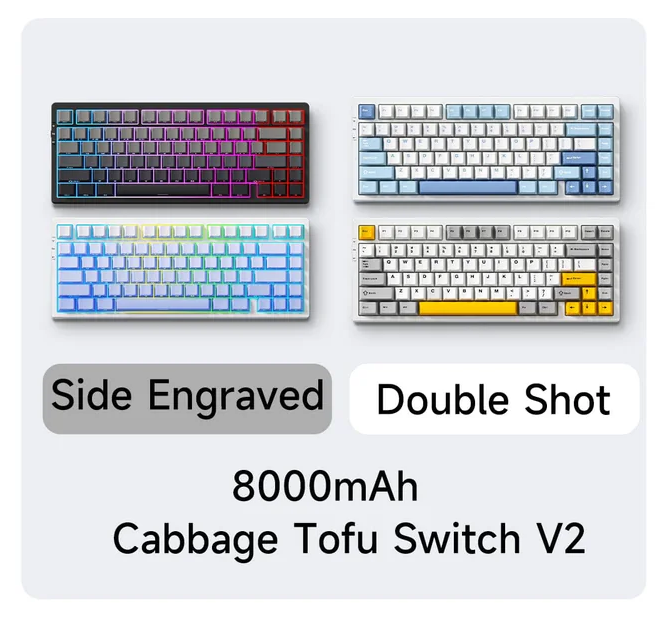 MCHOSE G75 PRO 75% Wireless Mechanical Keyboard