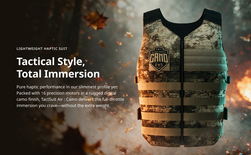 TactSuit Air : Camo - Introduction