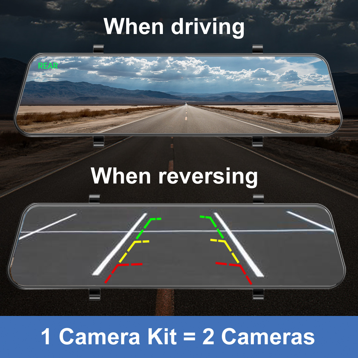 1 Camera Kit = 2 Cameras