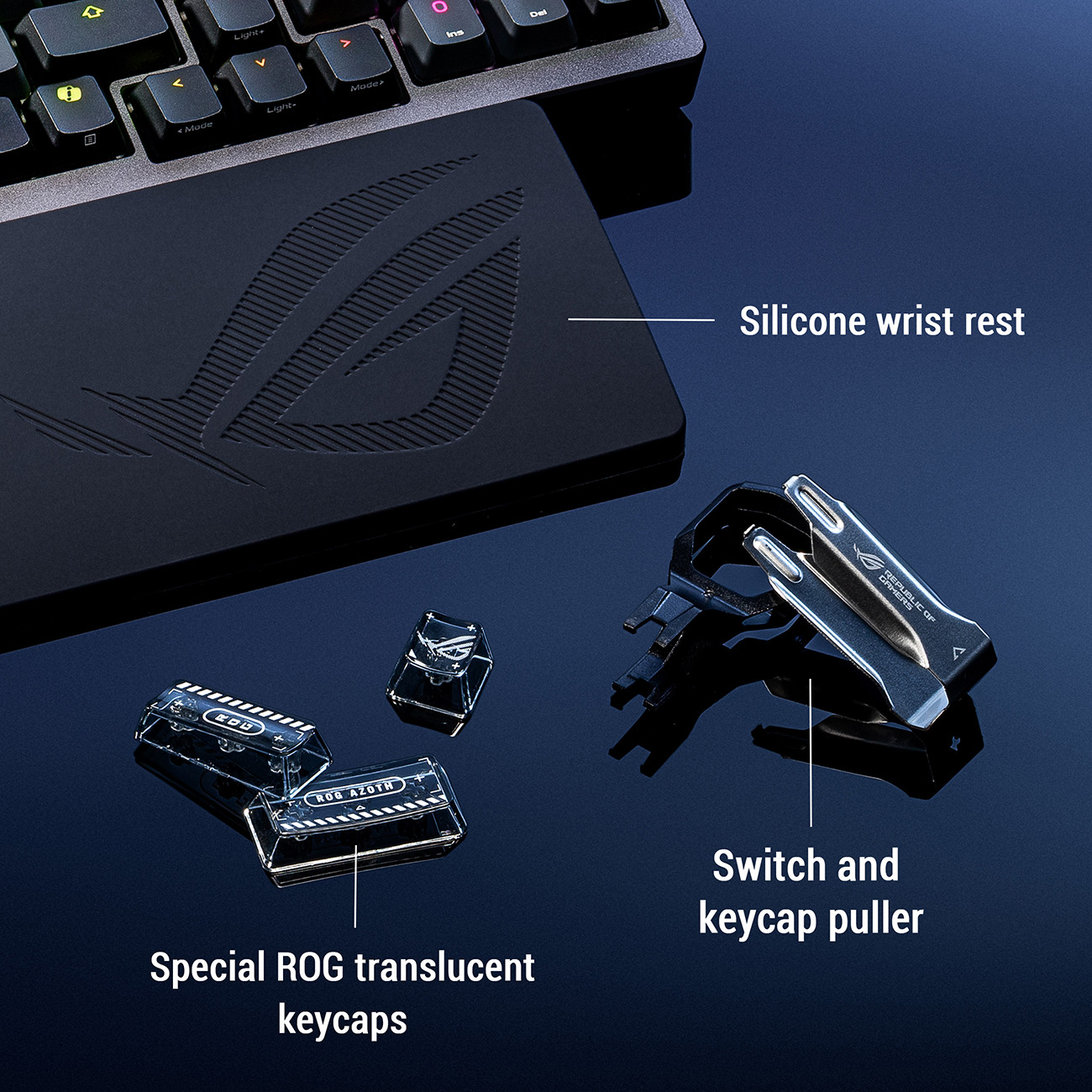 ASUS ROG Azoth 96 HE Wireless Hall Effect Gaming Keyboard 
