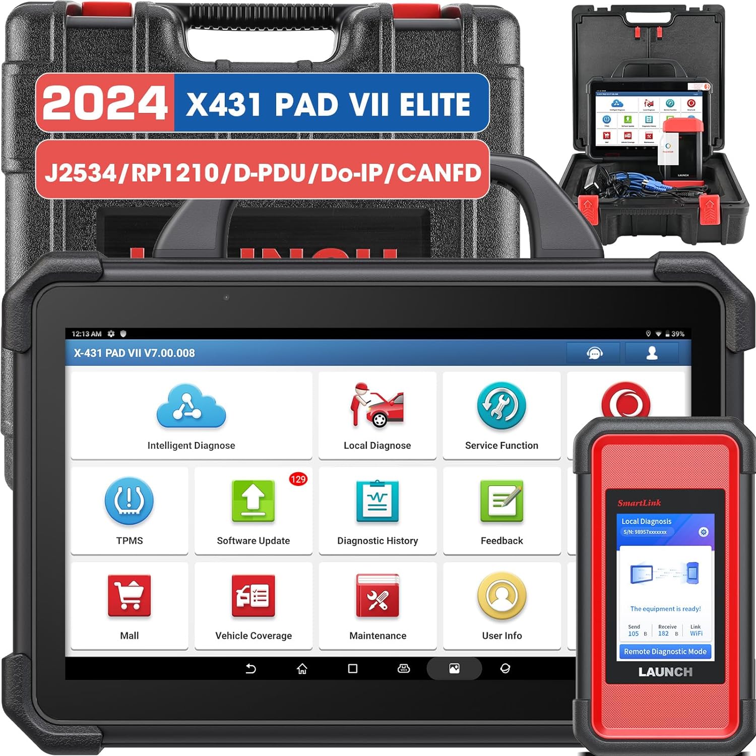 2024 X431 PAD VII Elite