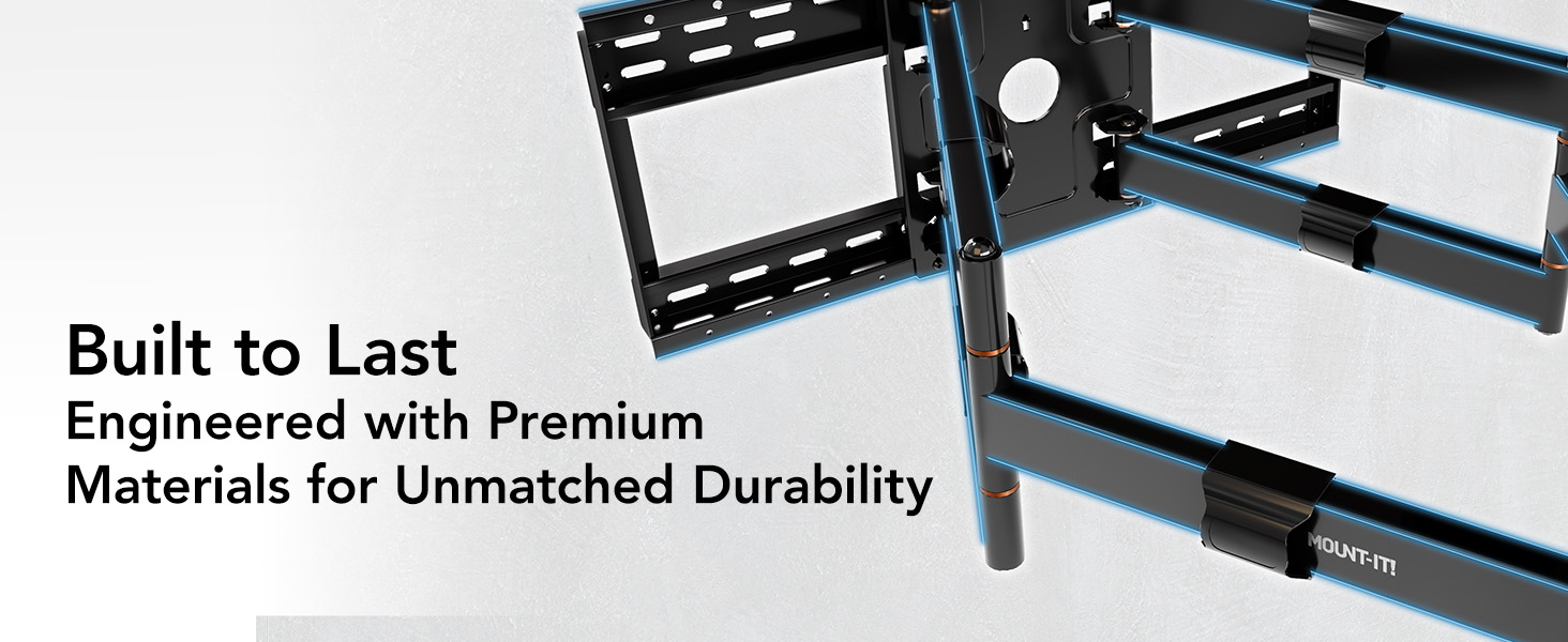 Mount-It! MI-394 Heavy Duty TV Wall Mount With Long Extension Arms