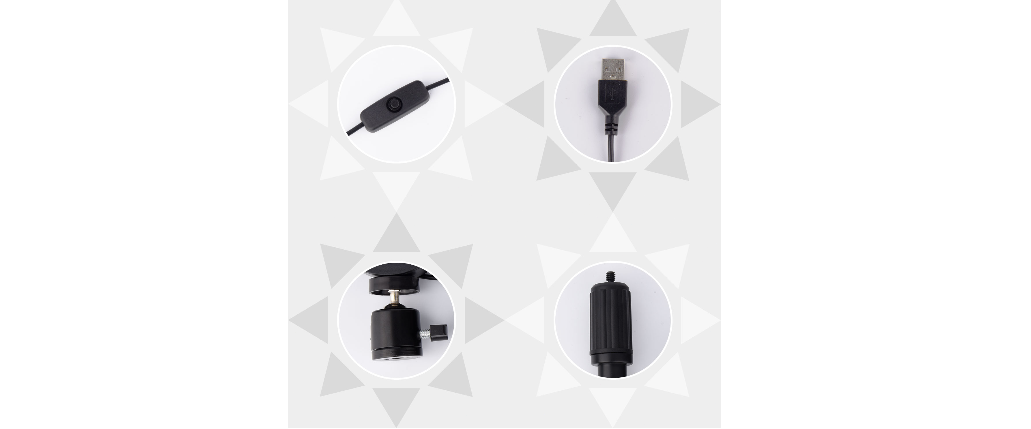 sunset lamp usb cable and switch details