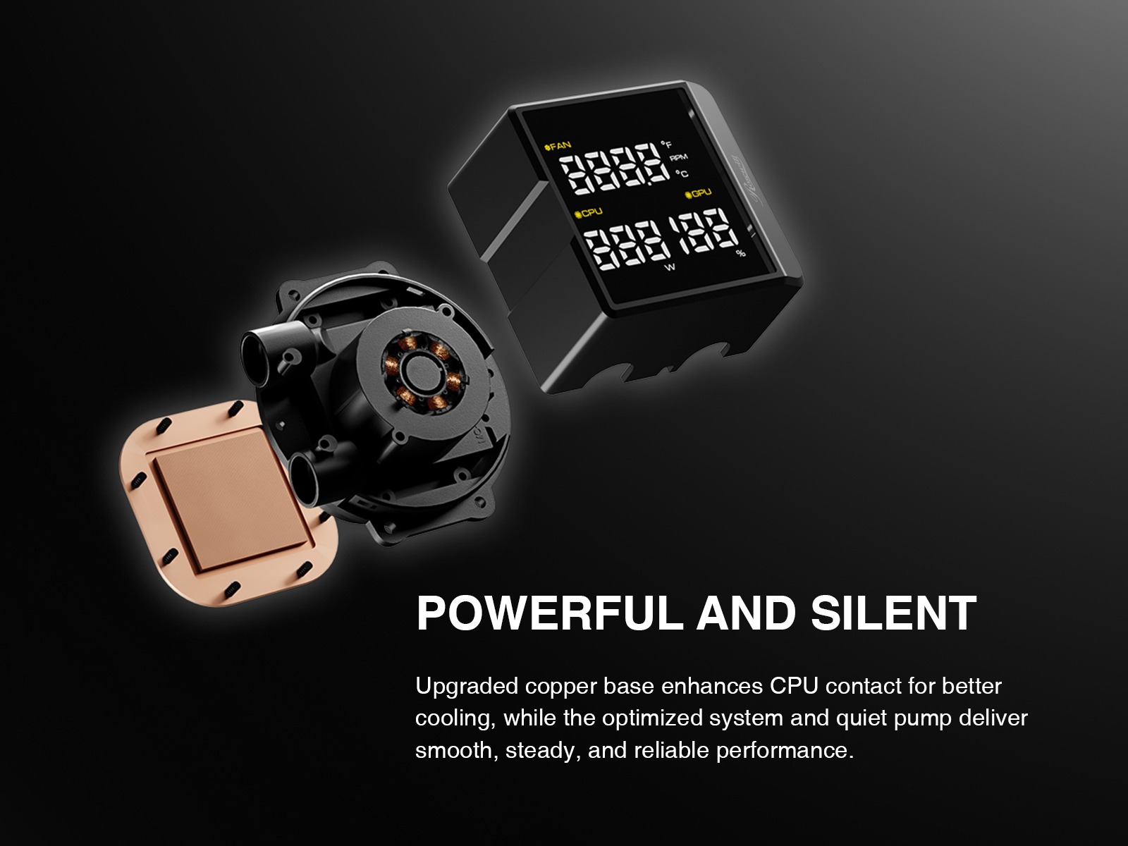 Rosewill RW-240 DIGITAL All-in-One CPU Cooler