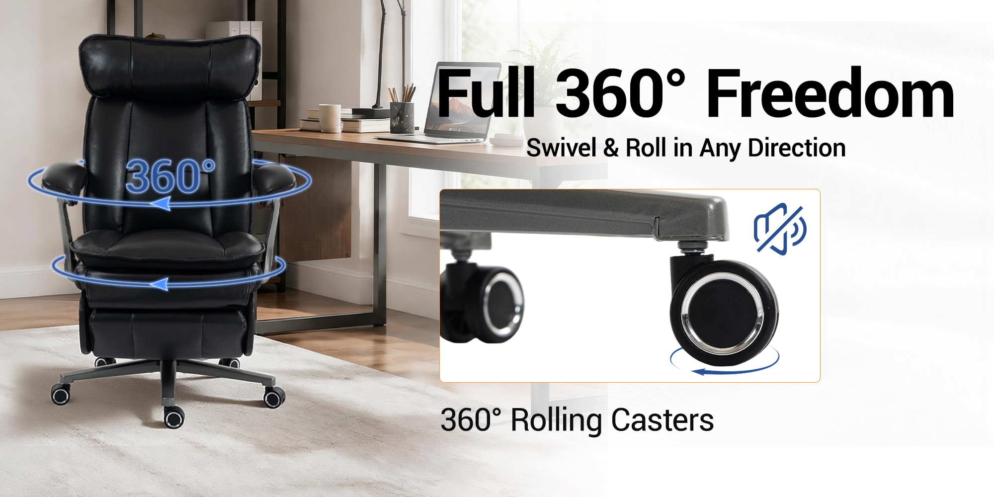 Full 360° Freedom