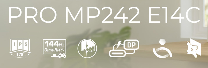 MSI PRO MP242 E14C Computer Monitor