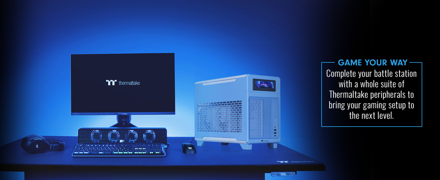 Thermaltake LCGS Traveler u2570H Mini-ITX Gaming PC