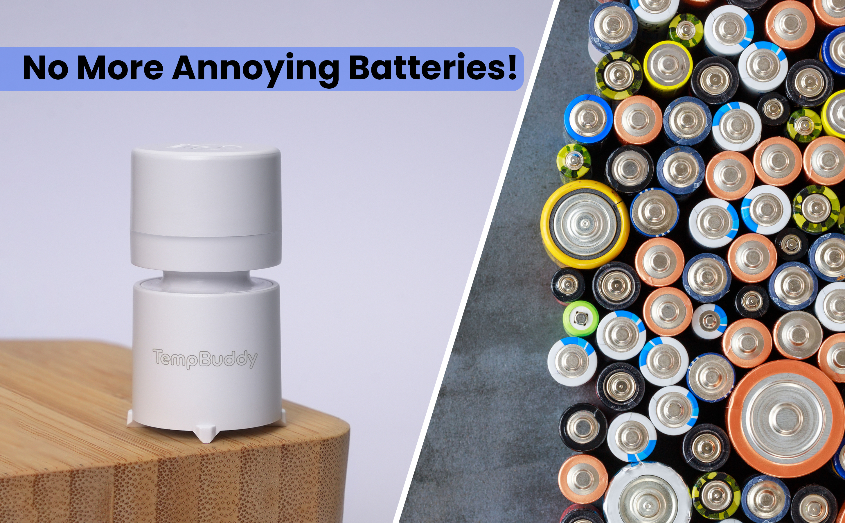 TempBuddy Zanis - No More Annoying Batteries!
