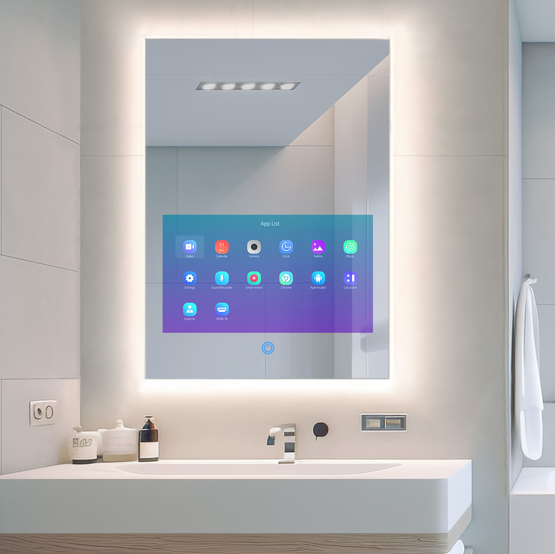 IP66 Waterproof  - Perfect for Your Bathroom