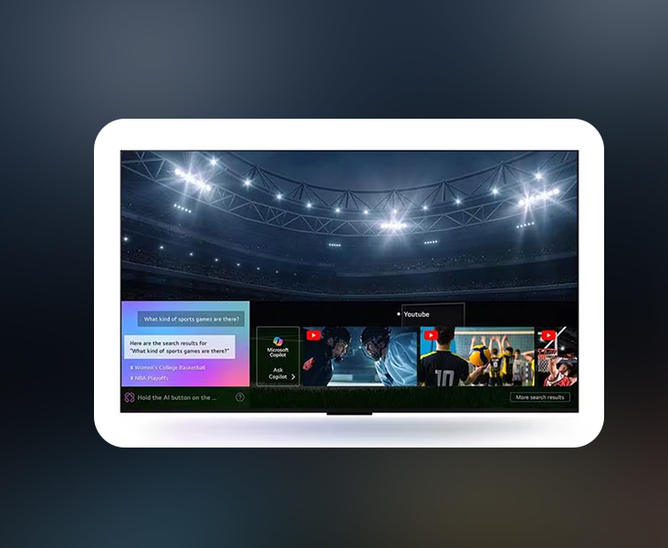 LG OLED42C5PUA evo AI Super Upscaling 4K C5 Series Smart TV