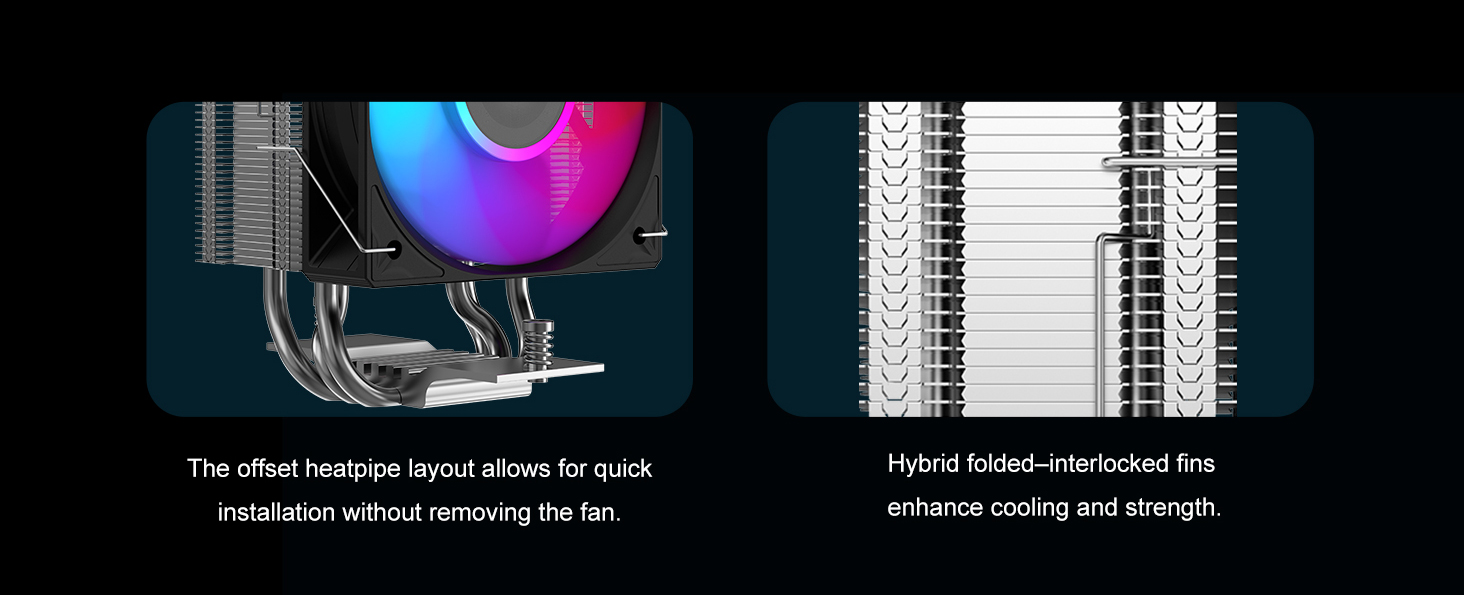 SAMA X30L Single-Tower CPU Air Cooler