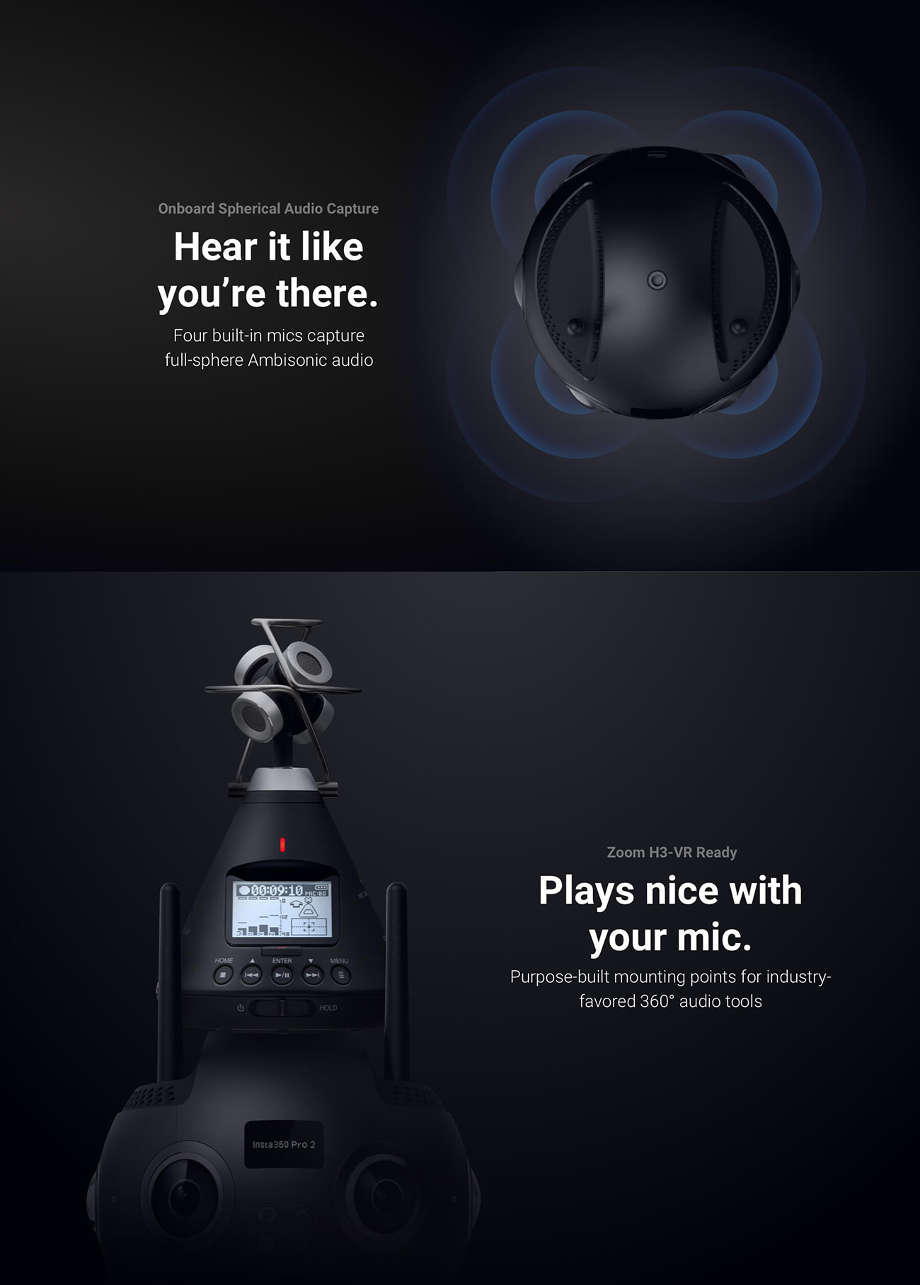 Insta360 Pro II Spherical VR 360 8K Camera