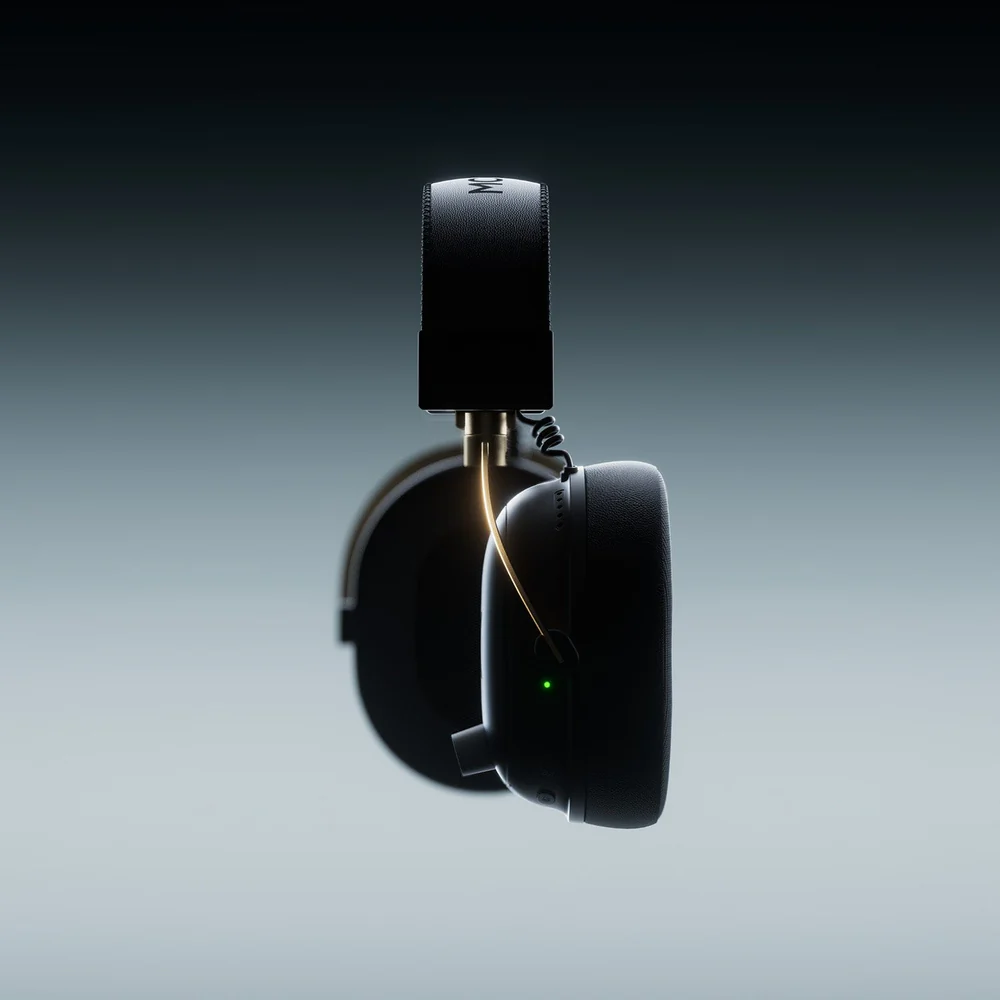 MCHOSE V9 Turbo Wireless Gaming Headset with RGB Magnetic Charging Base Station