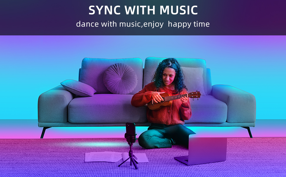 LIGHTS THAT SYNC WITH MUSIC