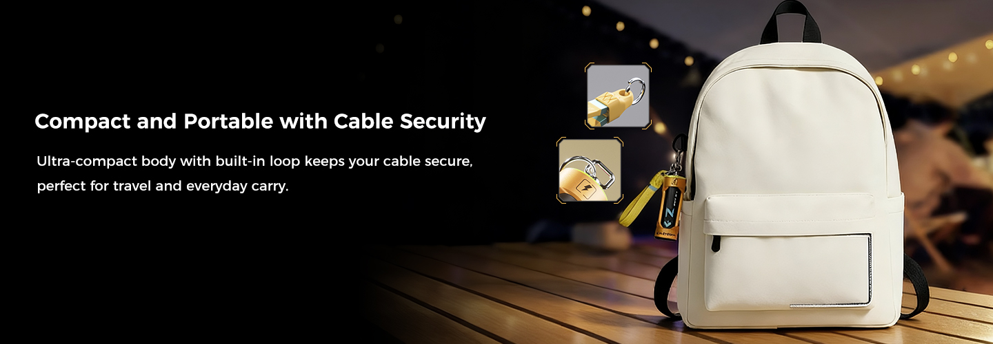 Compact and Portable with Cable Security