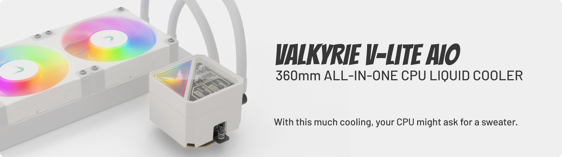 Valkyrie V-Lite AIO 360mm CPU liquid cooler
