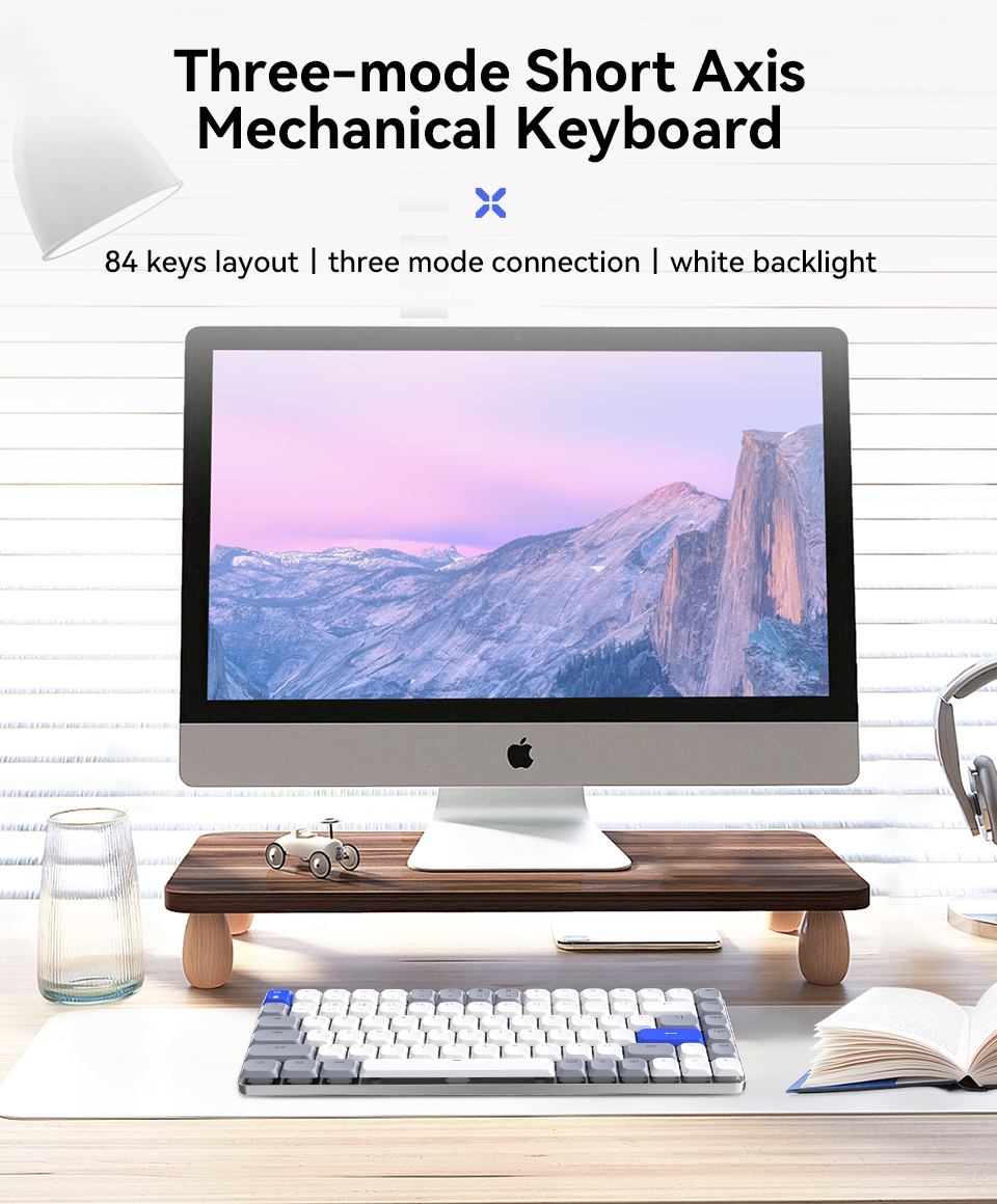 AUSDOM Wireless Bluetooth 75% Mechanical Keyboard