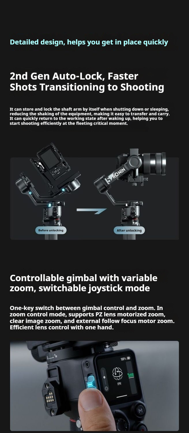 DJI RS 5 Detailed Introduction