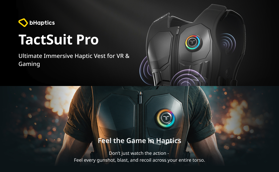 TactSuit Pro - Banner