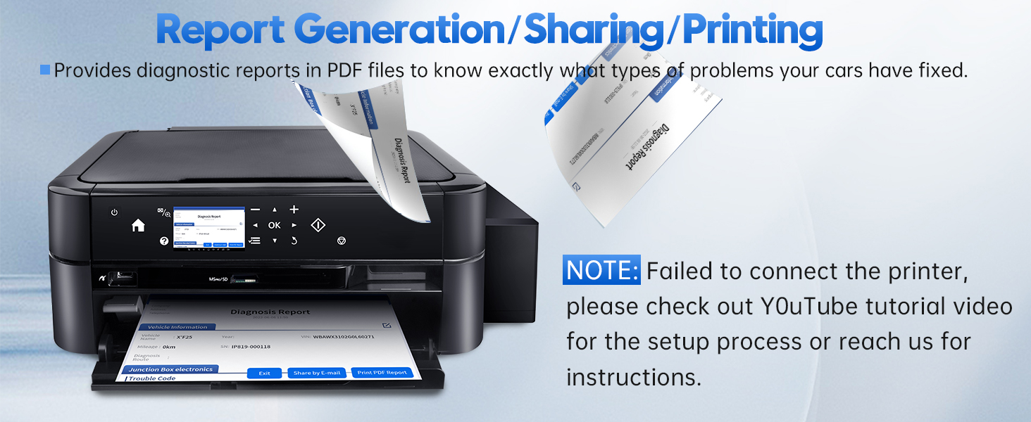 Print Diagnostic Report